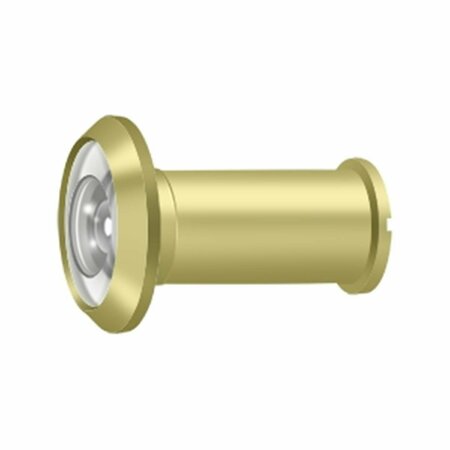 DENDESIGNS Fire Rated Door Viewer, Bright Brass DE3239562